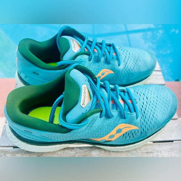 Saucony Triumph 18 Shoes Future Blue Mens Size 8.5 - Picture 5 of 10